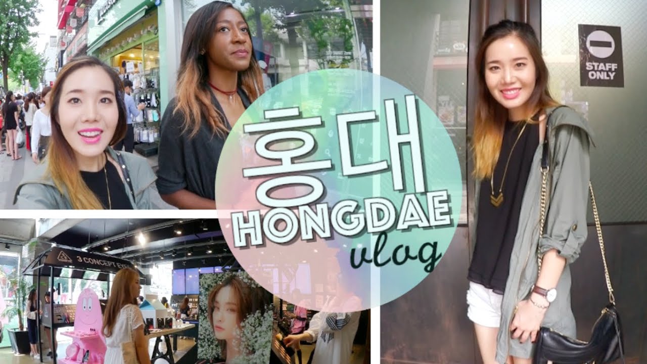 Brunch, Dessert, and Shopping in Hongdae, Seoul