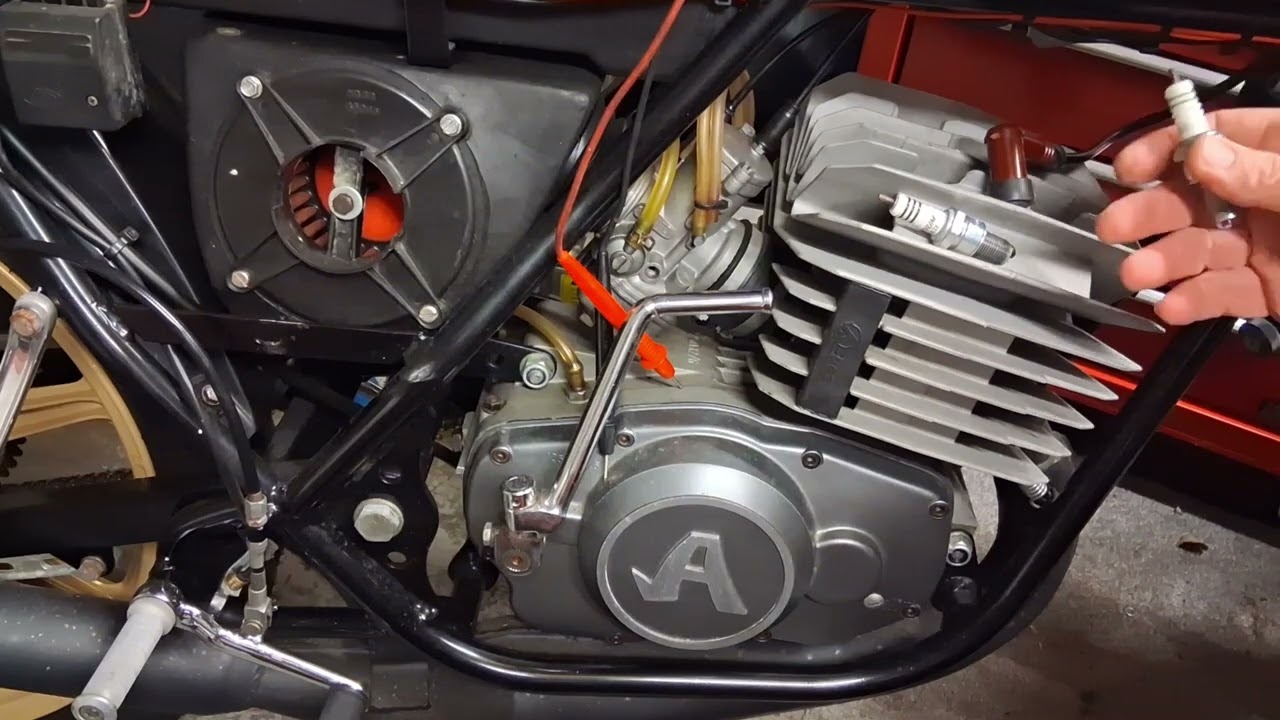 1980's Aspes Yuma 125cc - weak spark - race prep
