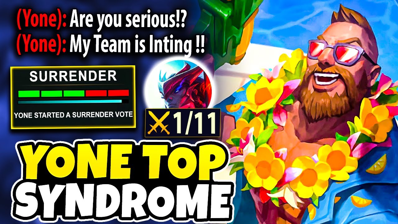 *YONE SYNDROME* I Made A Yone Lose His Mind For 20+ Minutes As Gangplank...