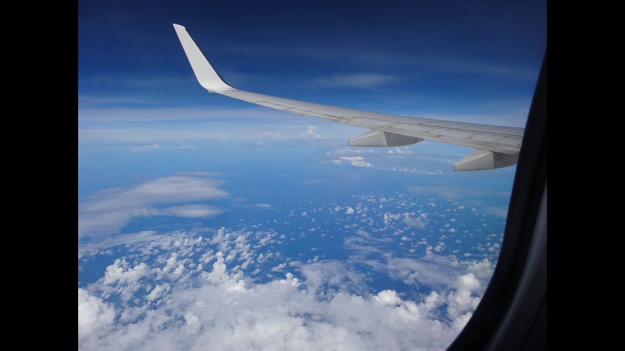 Landing in Kuala Lumpur International Airport - Malaysia