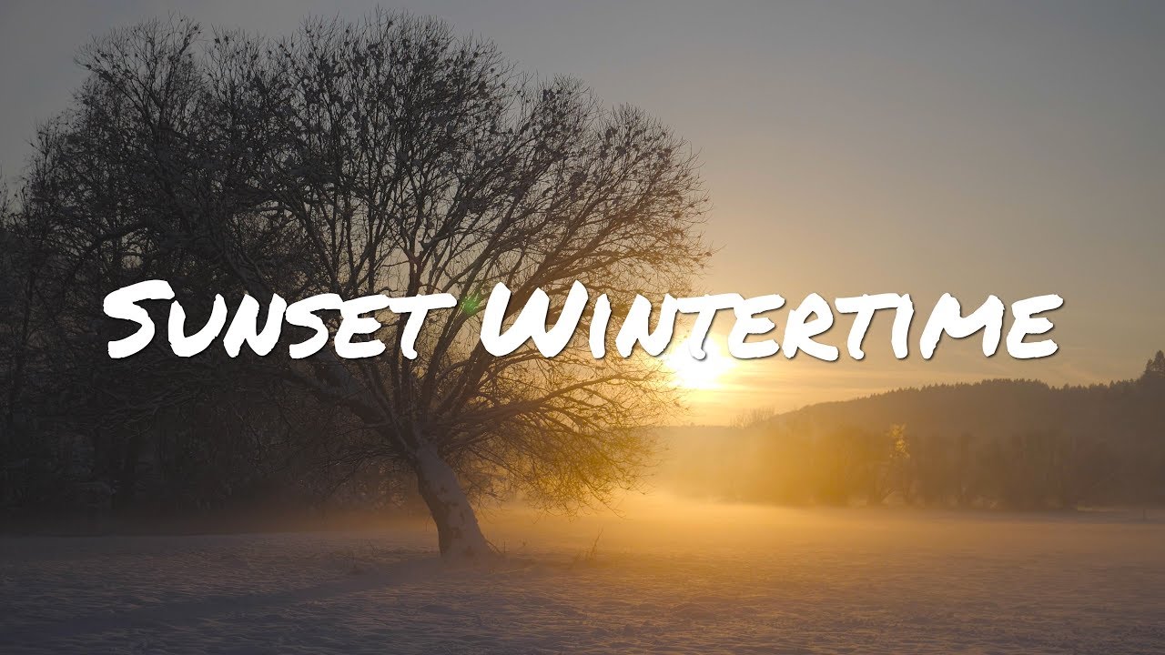 Sunset Wintertime in 4k - Lars Kliewer (Panasonic GH5)