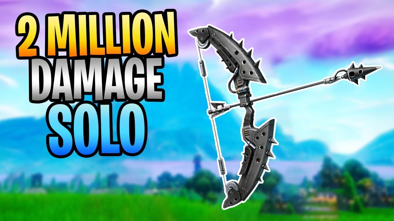 FORTNITE - 2 Million Damage With New NIGHT OWL Bow! Save The World Gameplay