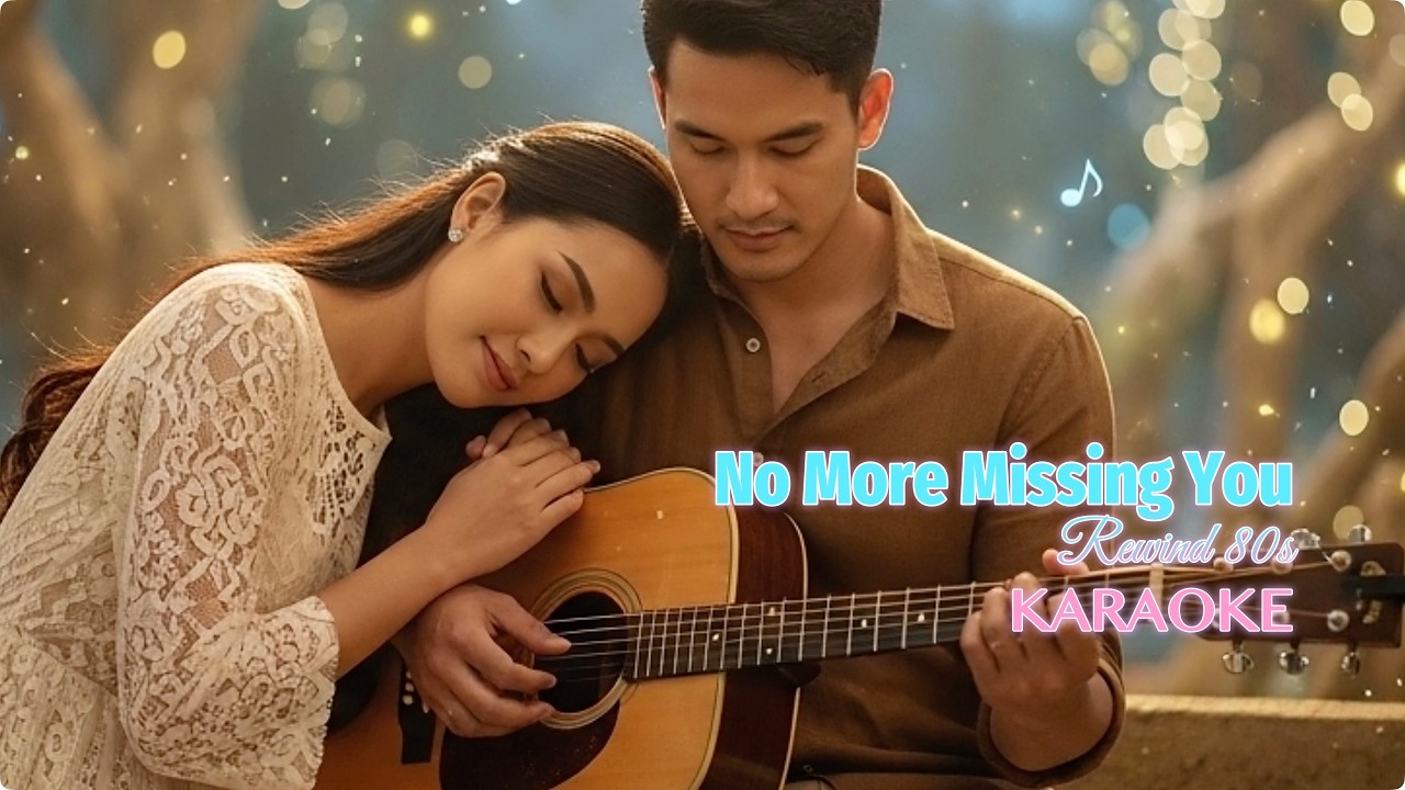 KARAOKE | 💔 No More Missing You: Emotional 80s Power Ballad (Lyrics) 🎤✨