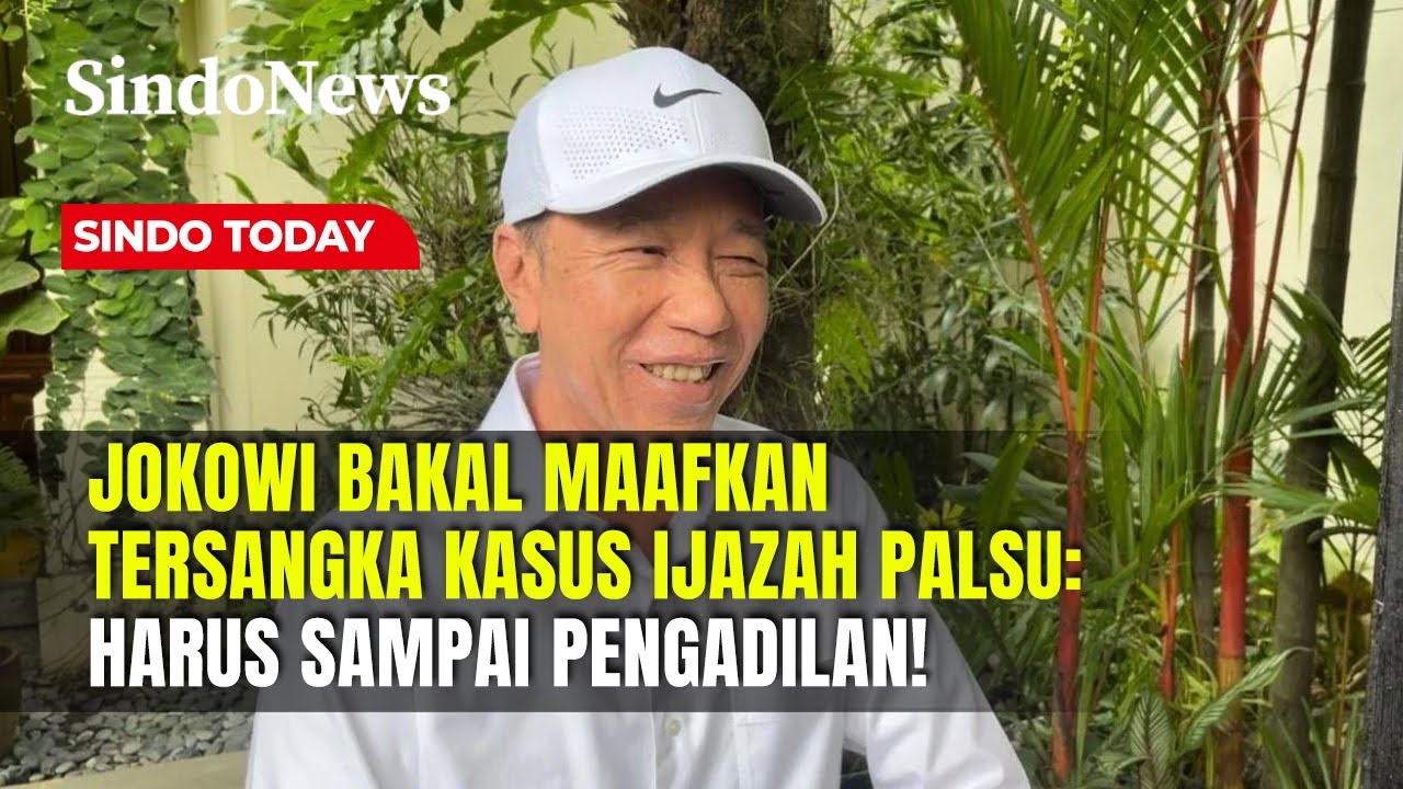 Jokowi Tegaskan Kasus Tudingan Ijazah Palsu Harus Berlanjut ke Pengadilan | Sindo Today | 31/01