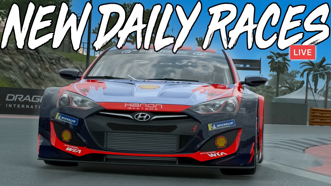 🔴LIVE - GRAN TURISMO 7: BRAND NEW RACES