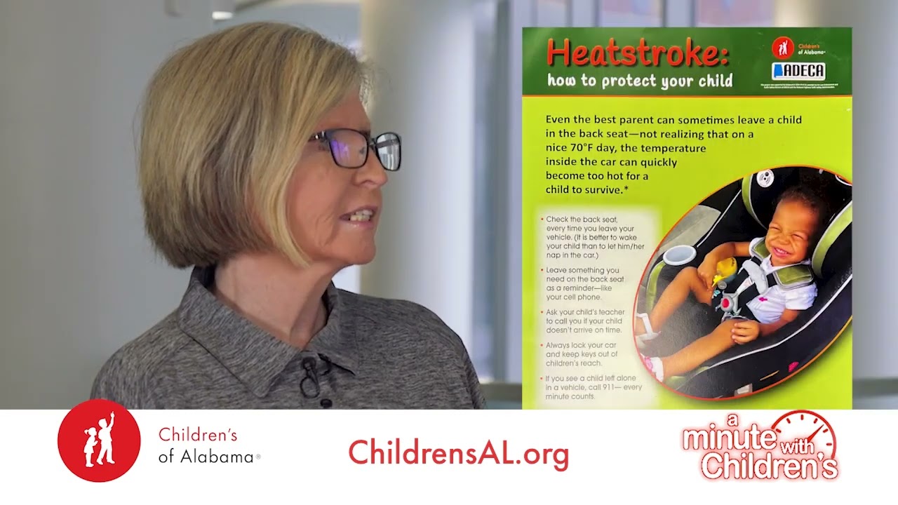 Minute With Children's: Child Heatstroke Prevention