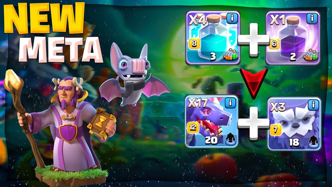‼️NEW‼️NEVER Fail |Yetimite + Clones | TH17 Dragon attack strategy | Legend League | Clash of Clans