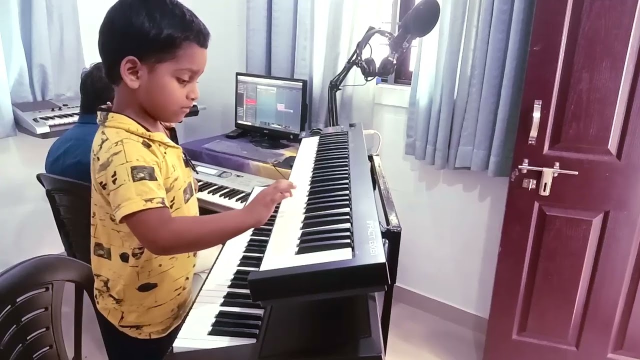Thenpandi Cheemayile Vyshak Keyboad Playing | Nayakan Them