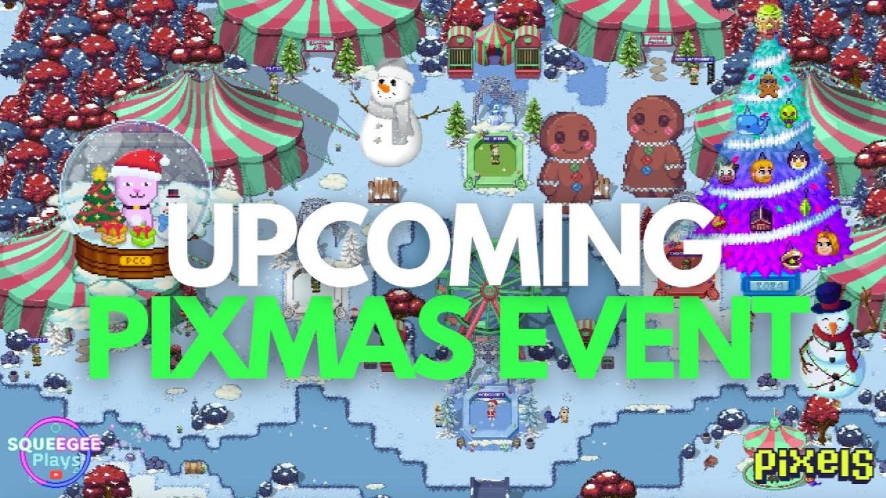 PIXELS︱🎄SNEAK PEEK ON WINTER CARNIVAL︱BIG ENERGY PARTY TONIGHT⚡️
