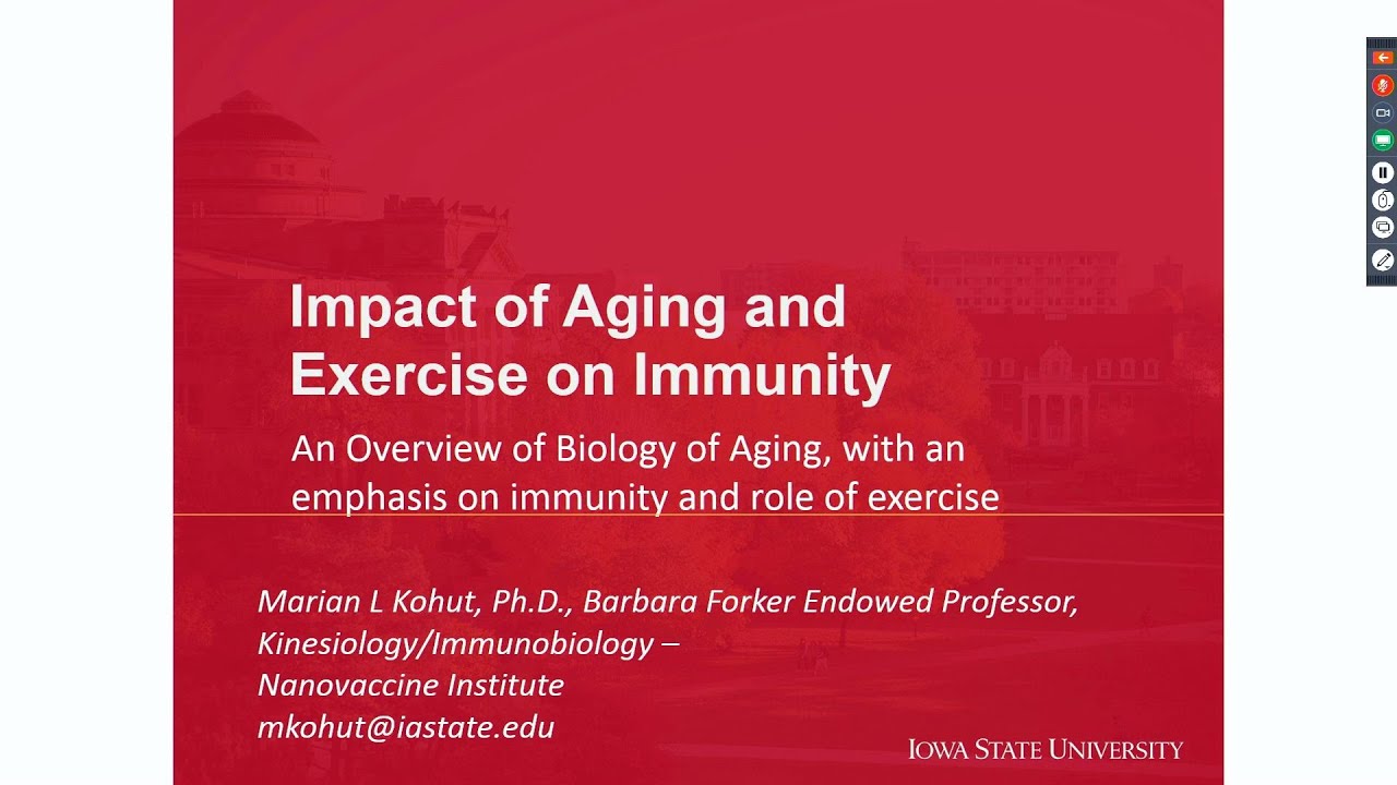 Prime Time Alive- Impact of Aging and Exercise on Immunity 3/31/21
