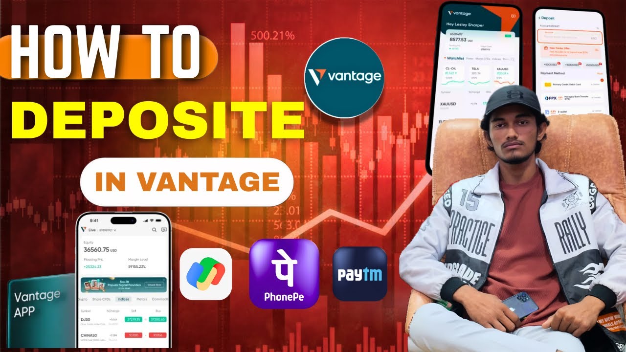 Vantage Mein Deposit Kaise Kare 💰How To Deposit Money In Vantage Account📊