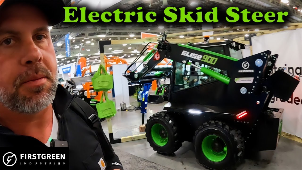 Electric Skid Steer 1st Green Elise 900 at ConExpo 2023