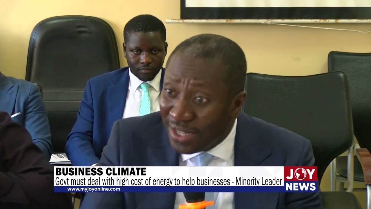 Business climate: Government must deal with high cost of energy to help businesses - Minority Leader