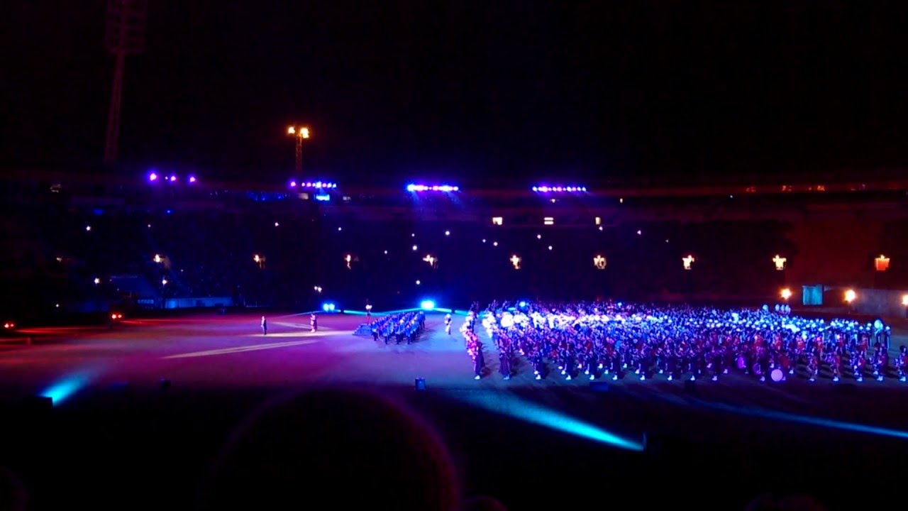 Edinburgh Military Tattoo 26/02/2016 Wellington, New Zealand - Going Home, Pokarekare Ana