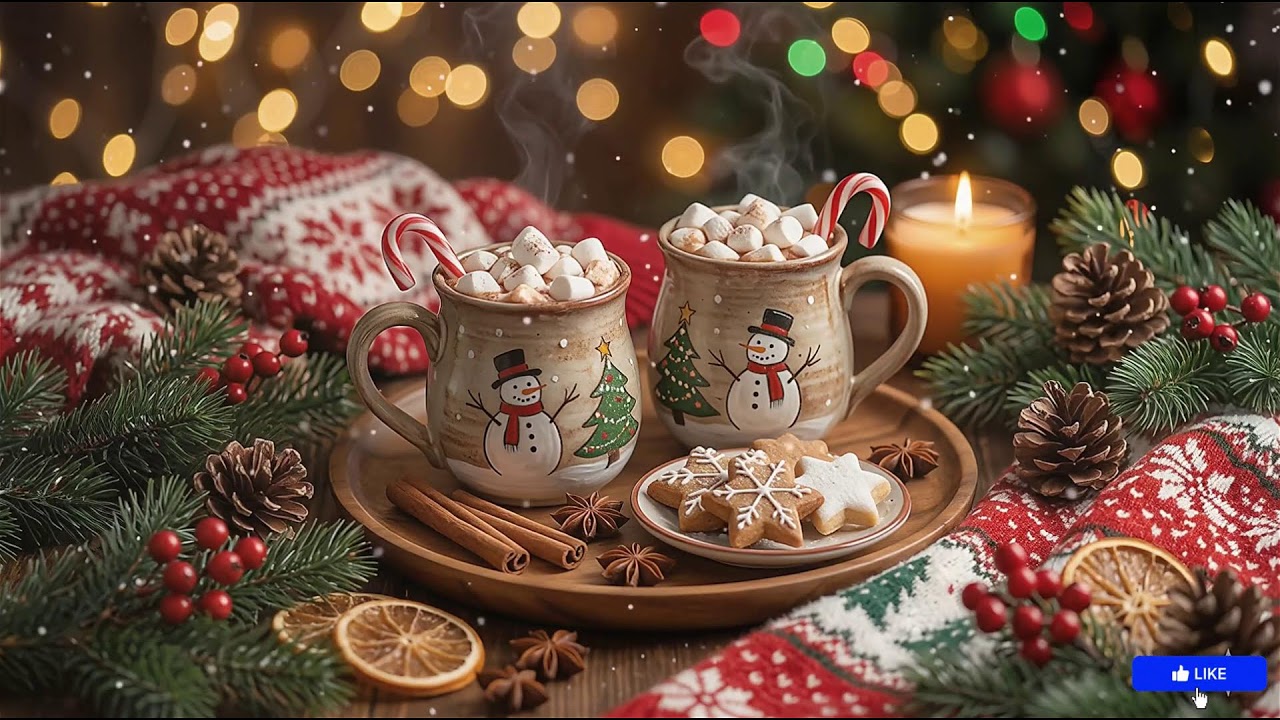 Magic Christmas Jazz Night 🎄 Smooth Jazz & Cozy Bossa Nova Piano for Relax, Focus & Holiday Mood