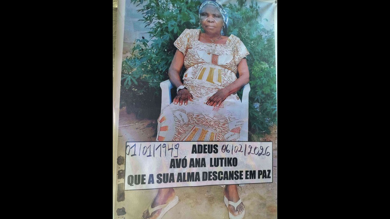 En direct de Luanda les obsèques de Maman Ana Lutiko Salle