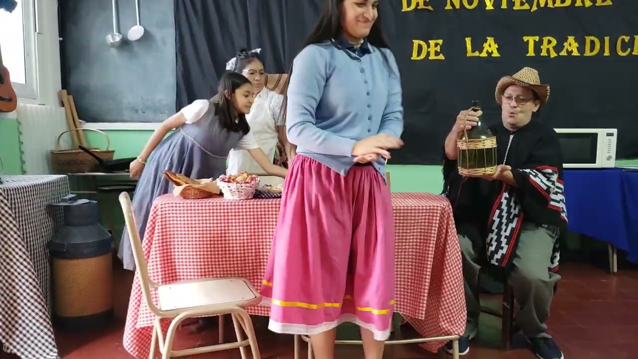 Día de la Tradición. obra de teatro de la escuela Helen Keller