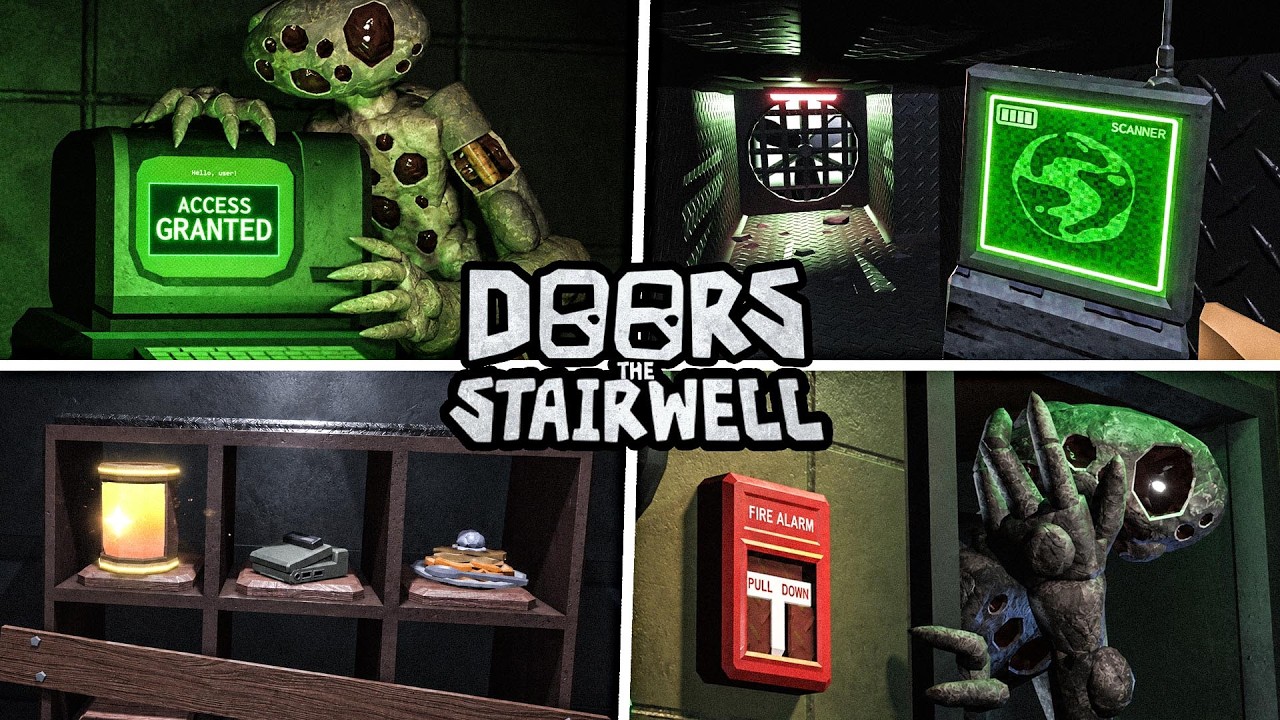 ACCESS GRANTED Update + ENDING | DOORS [The Stairwell & Archives] Showcase
