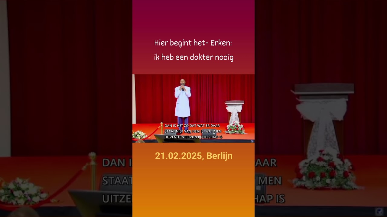 De preekstoel vervangen 