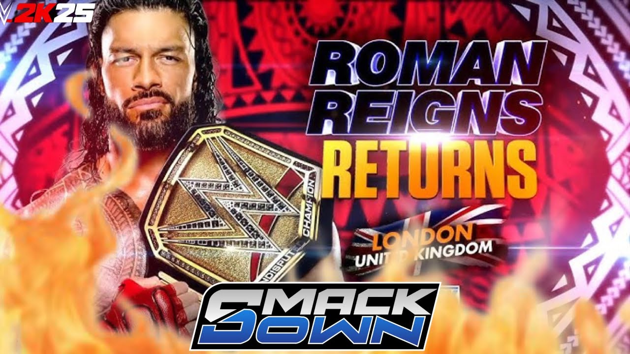 Roman Reigns Come Back SmackDown and attack cm punk & Oba Femi and Bron Breakker Match Full show Hd.