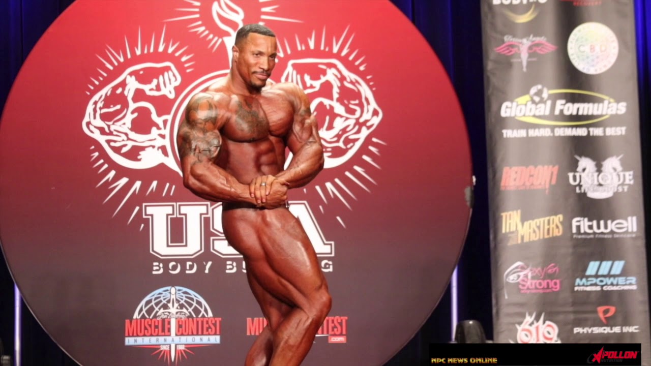 2019 IFBB California Pro Mens Bodybuilding Winner Patrick Moore Posing Routine
