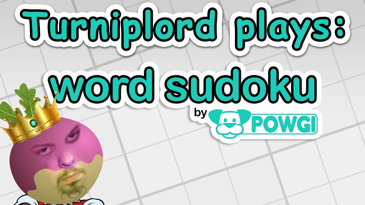 Word Sudoku by POWGI - a puzzle with numbers AND letters? - PS4 Pro Gameplay [1080p/30fps capture]