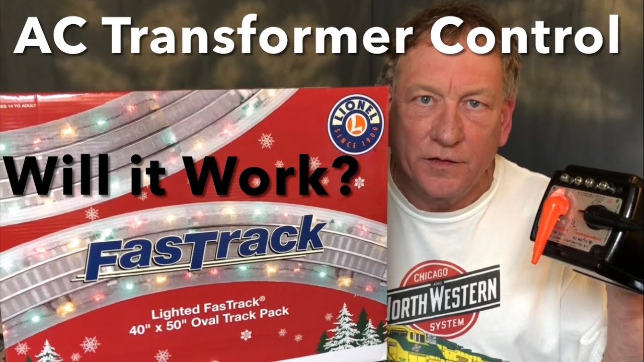 Lionel Lighted FasTrack Transformer Control will it Work?