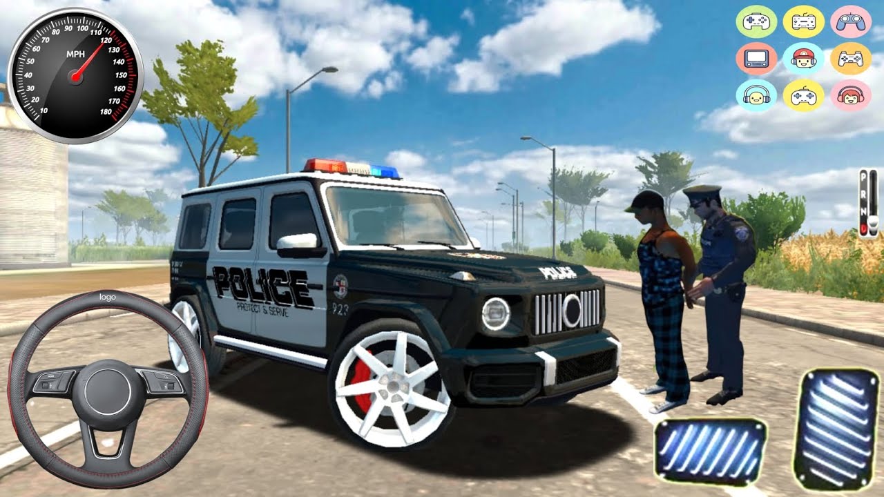 محاكي القياده سيارة شرطة العاب شرطة العاب سيارات العاب اندروید Police Simulator Patrol Officers