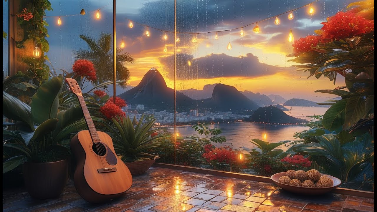 Tarde Chuvosa 🌧️ Jazz Piano Suave para Relaxar e Dormir