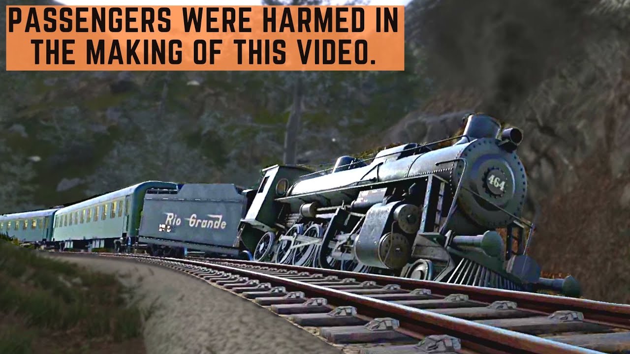 [DV] Wrecking a PASSENGER TRAIN multiple times in DERAIL VALLEY! (by accident, I swear)