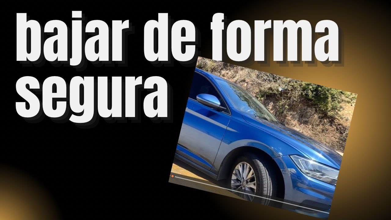 as&iacute; se deben bajar las pendientes