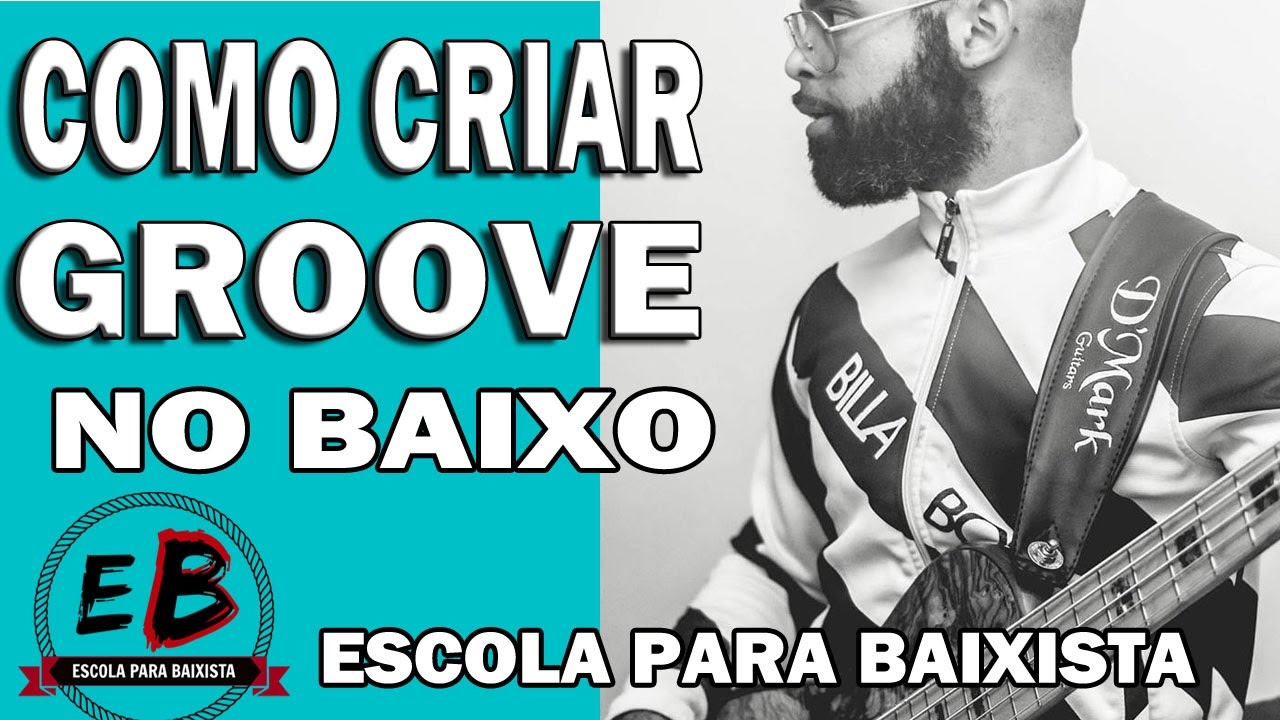 COMO CRIAR GROOVE NO CONTRABAIXO- AULA DE CONTRABAIXO (Escalas, notas mortas,  Tetrades)