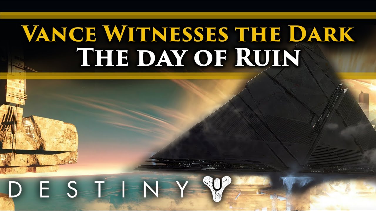Destiny 2 Lore - Brother Vance witnessed the future. It wasn't good. The Darkness & The Lighthouses!