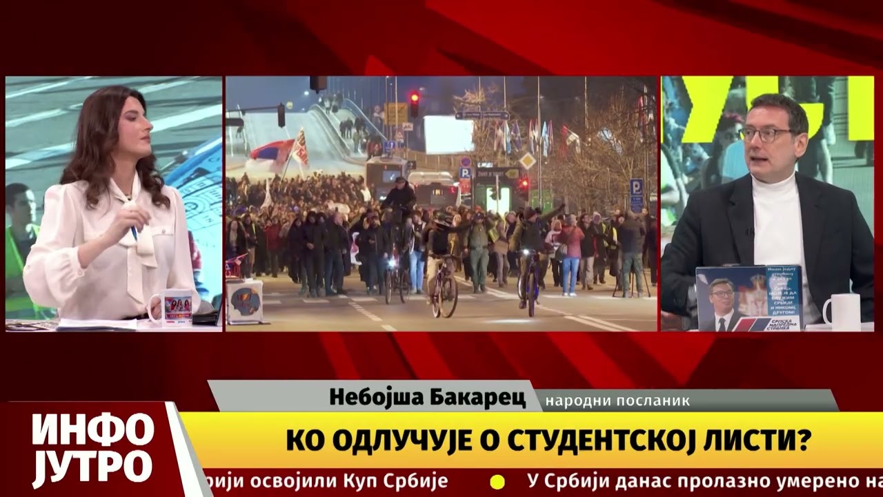 INFO JUTRO - Blokadersko ludilo u Nišu
