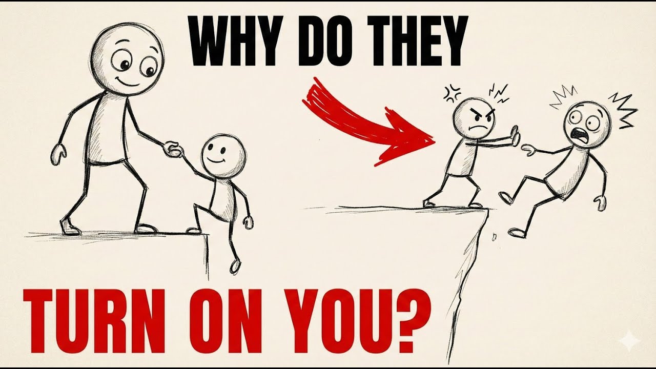 Why the People You Help The First To Push You DOWN...