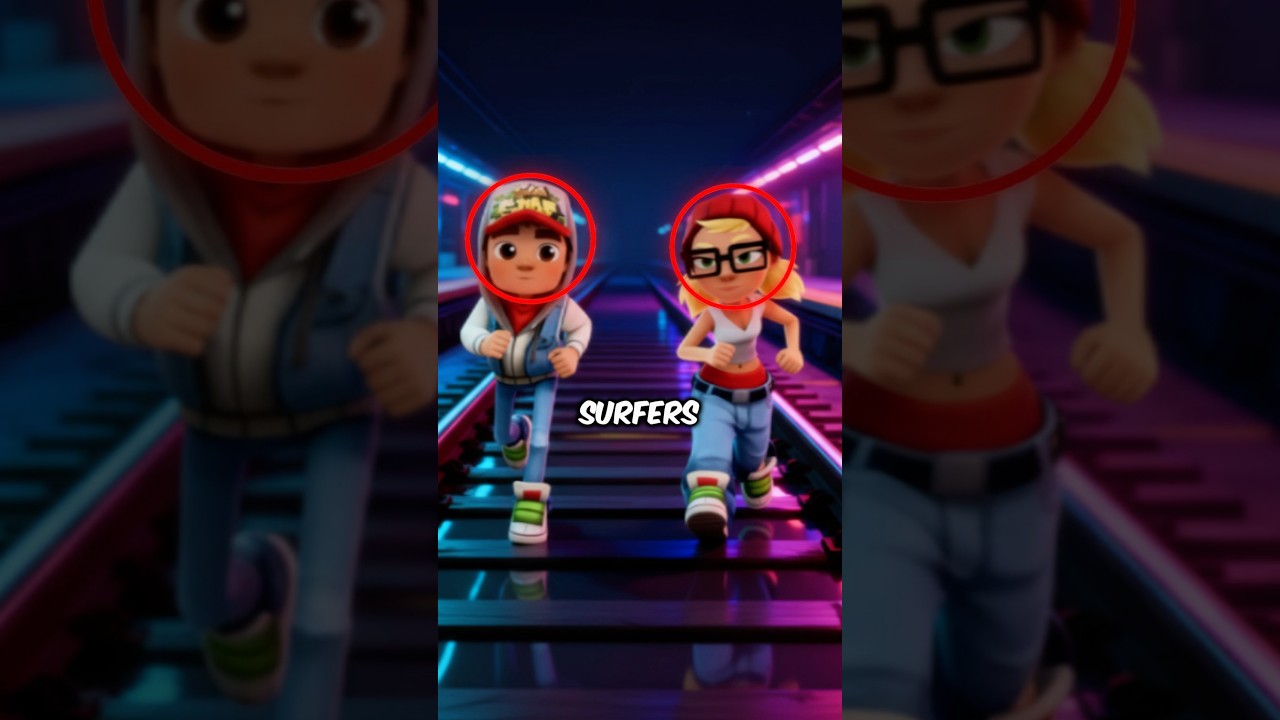 Каковы на самом деле отношения между Джейком и Трики из Subway Surfers? 🥹 #шорты