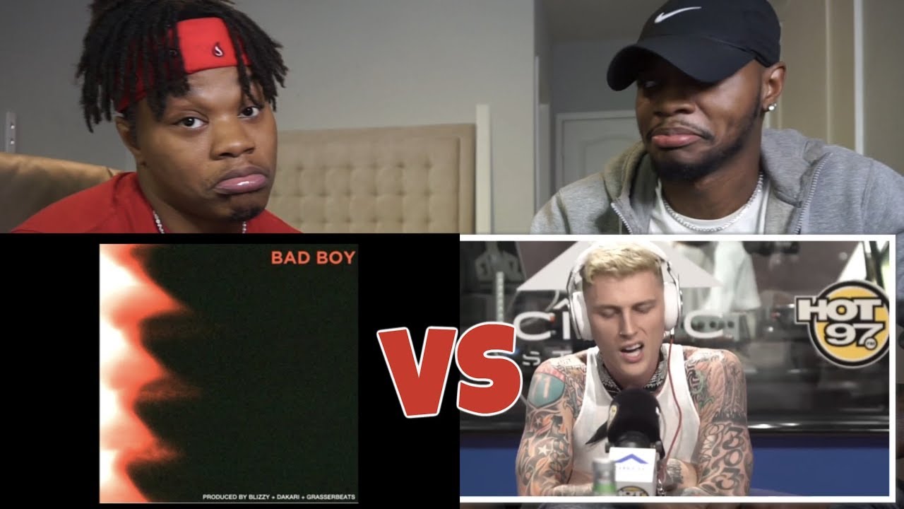MGK .VS. G-EAZY | Both Disses!! - REACTION