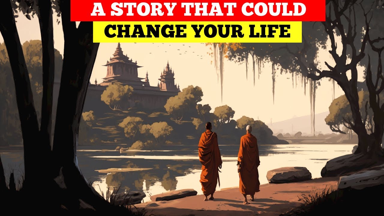 The Story of Two Monks And A Woman In English | Tales In Animation