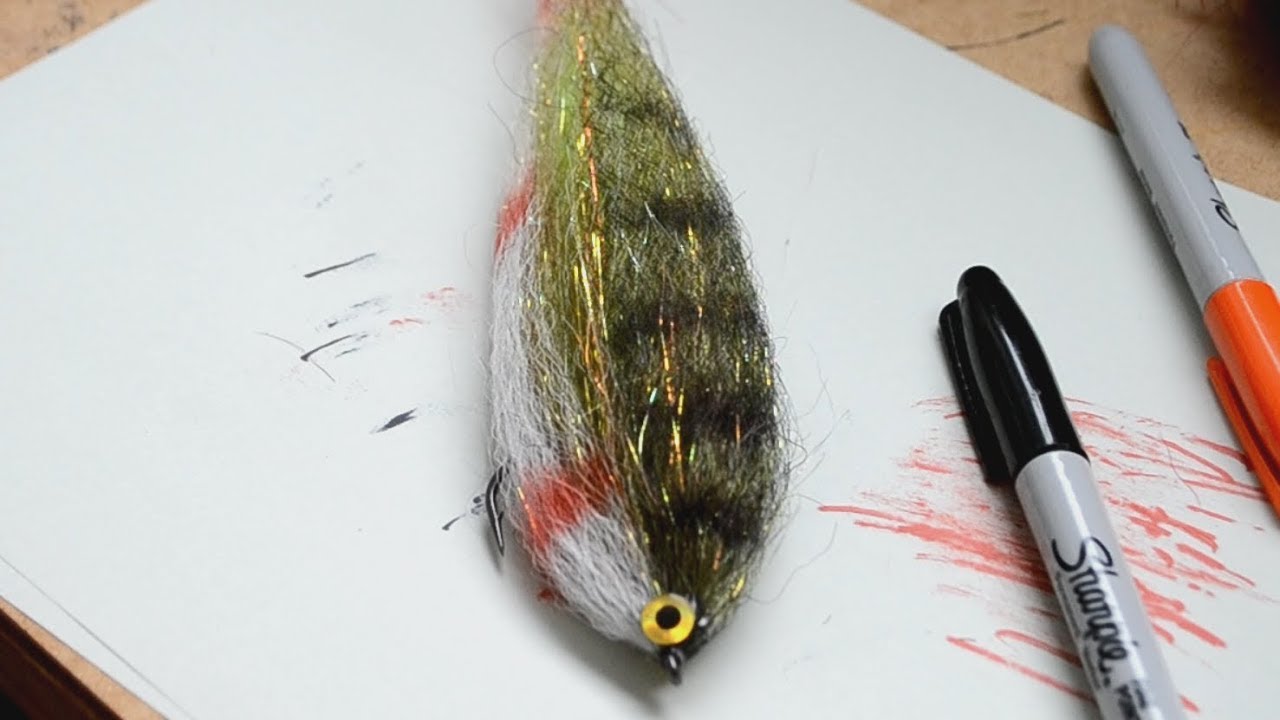 Tying pike fly (PERCH)