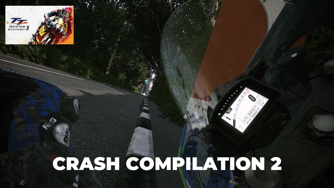 TT Isle of Man: Ride on the Edge 3 - Crash Compilation 2