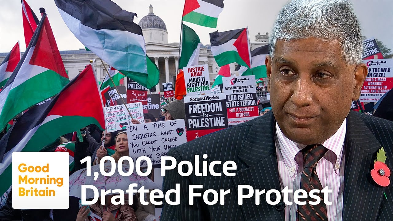 Row Over Pro-Palestinian March Taking Place On Remembrance Day | Good Morning Britain