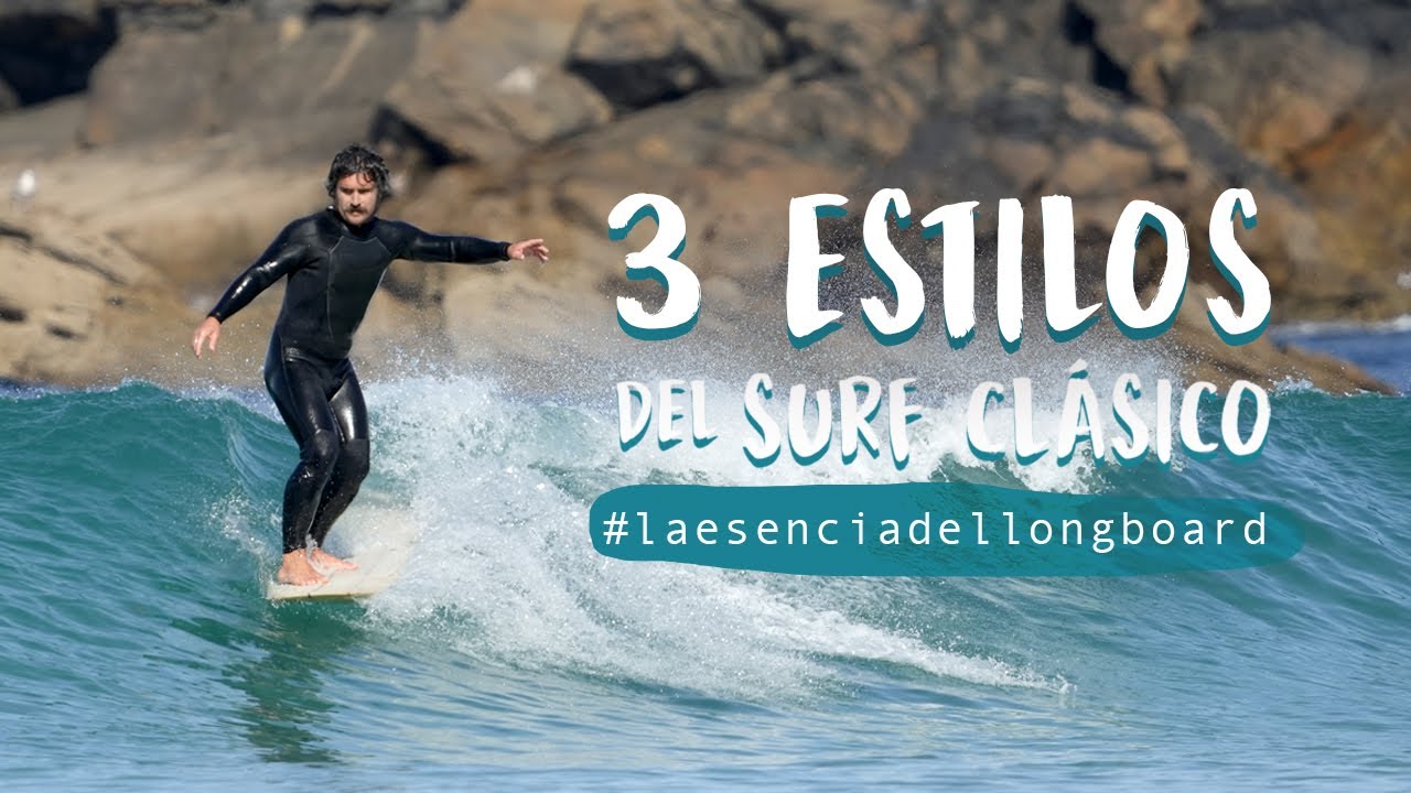 Tipos de surf clásico en longboard ¡¿Cual es el tuyo?! 🤔