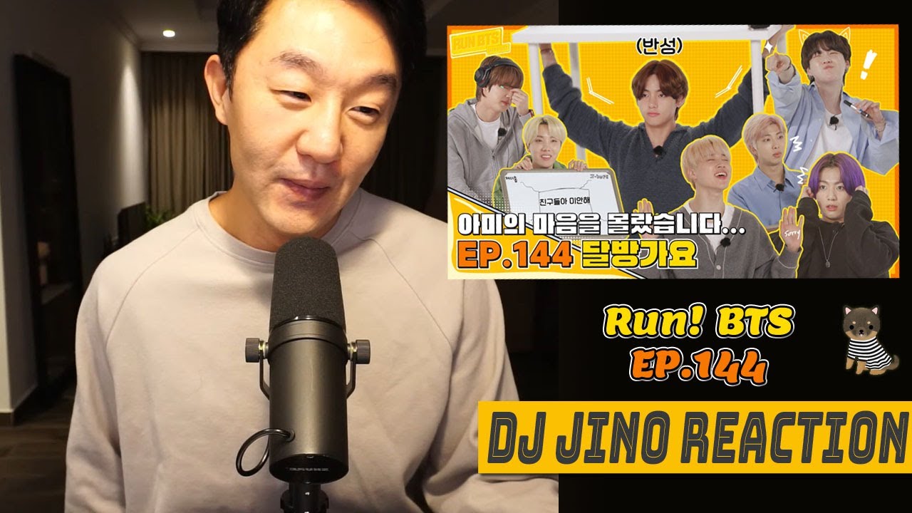 DJ REACTION to KPOP - RUN BTS 144