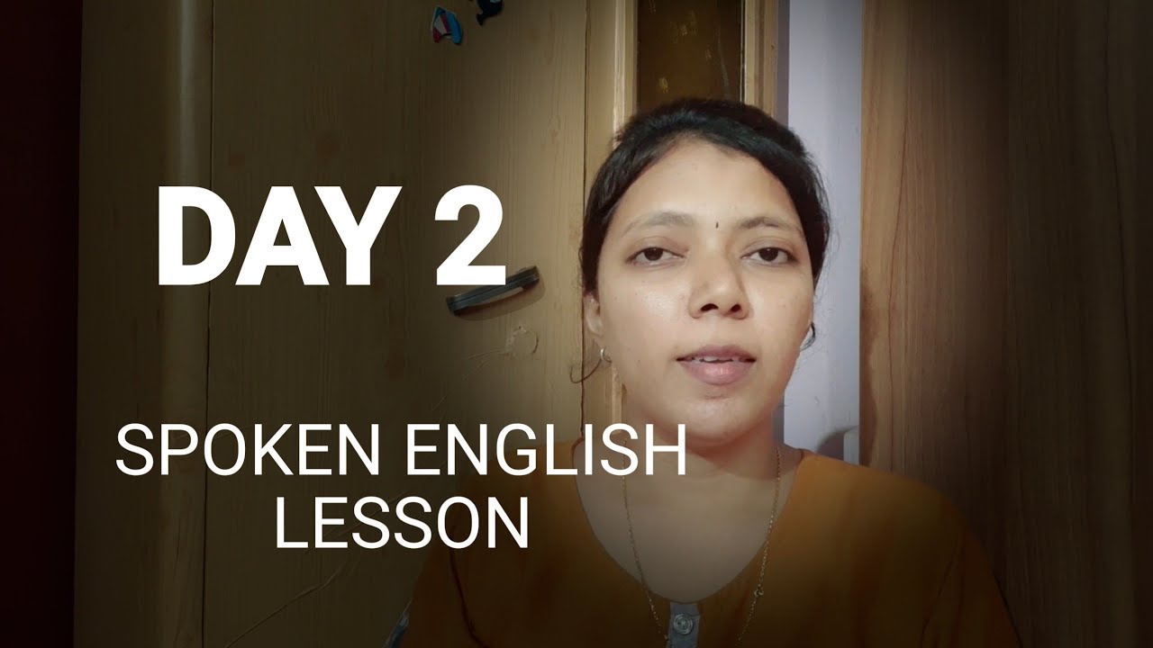 DAY 2 | SPOKEN ENGLISH LESSON