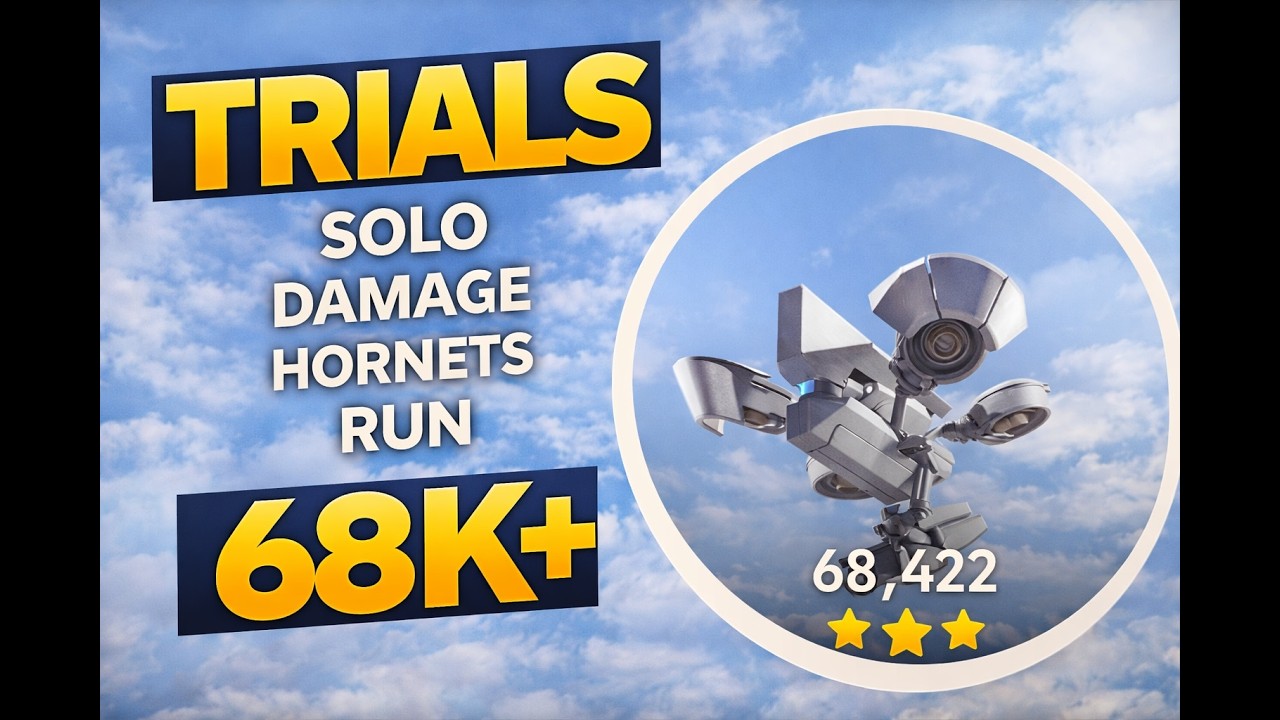 Solo Damage Hornets Run 68K+ | ARC Raiders