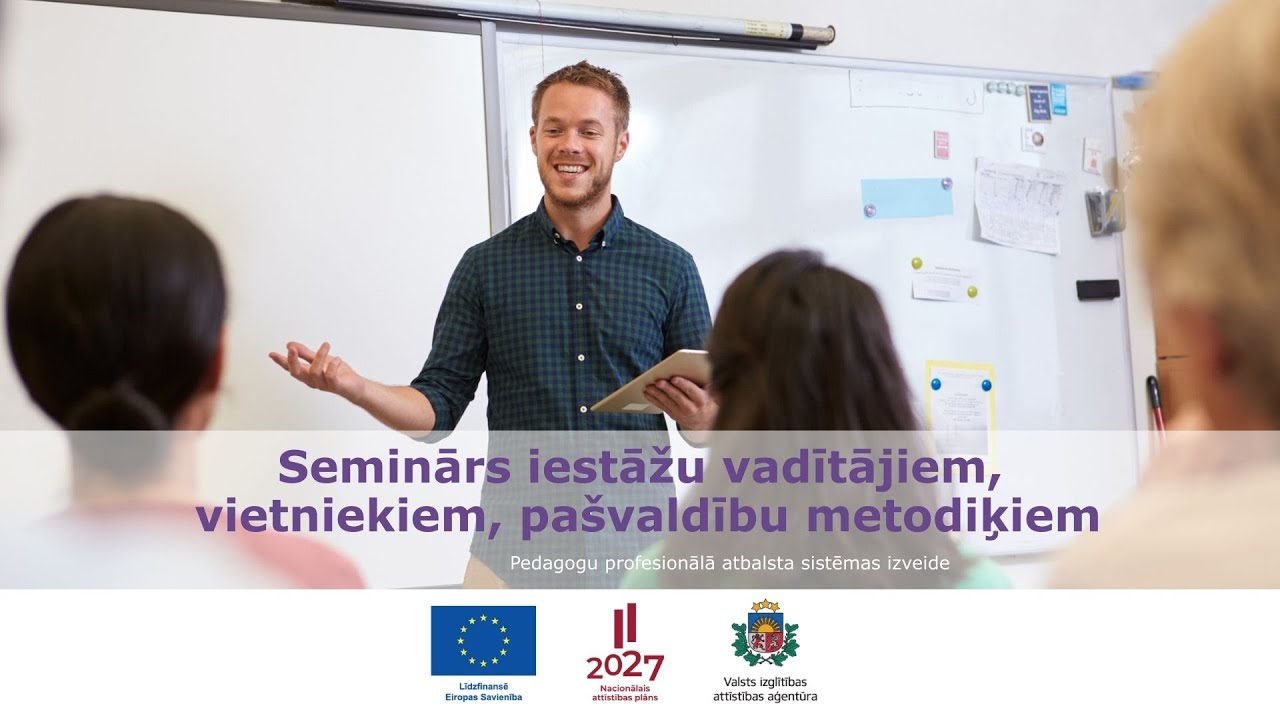 Seminārs iestāžu vadītājiem, vietniekiem, pašvaldību metodiķiem par monitoringa darbiem