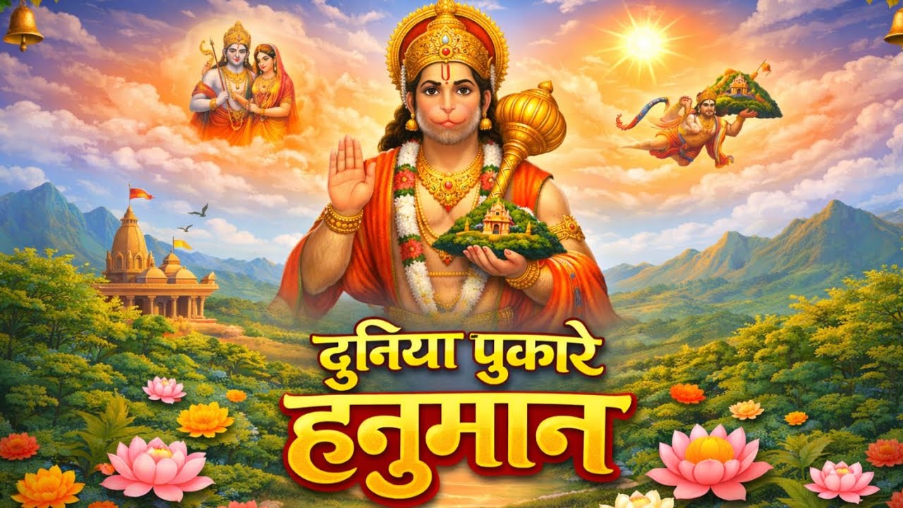 दुनिया पुकारे हनुमान | Powerful Hanuman Bhajan | Bajrangbali Bhakti Song 2026