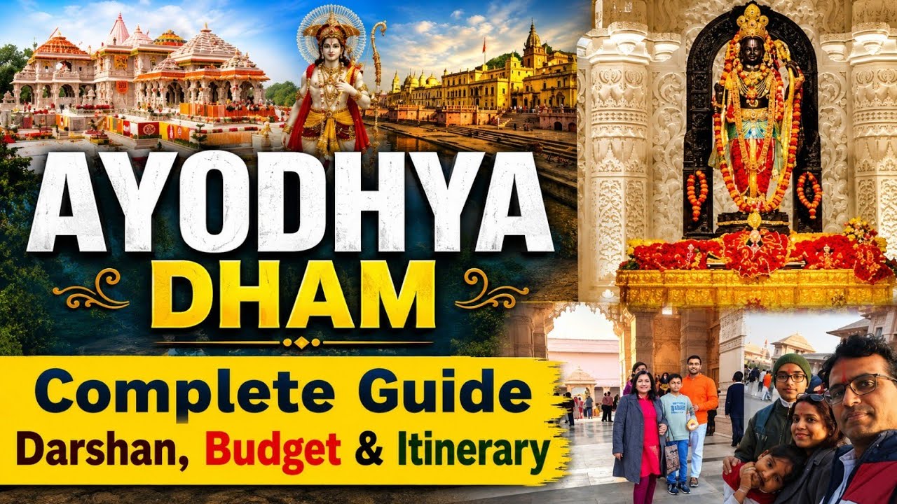 🛕 Ayodhya Tour Complete Guide | Ram Mandir, Guptar Ghat & Nandigram Vlog #AyodhyaDham #RamMandir