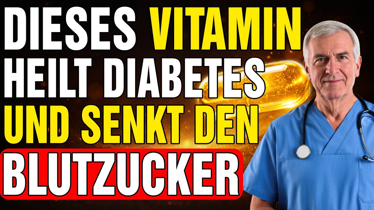 3 Vitamine, die Menschen mit Diabetes einnehmen sollten (sie helfen, den Blutzucker zu senken)