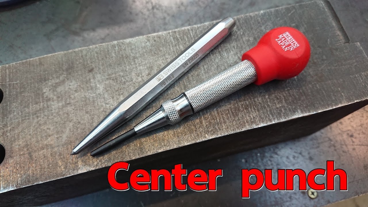เหล็กตอกนำศูนย์ (Center punch)